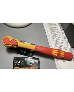 维拉8007 B VDE，绝缘棘轮扳手，全新