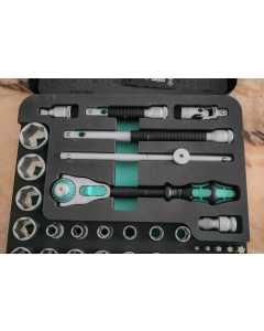 维拉8100 SC2，快速棘轮扳手套筒套装，全新