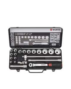 伍尔特09651320，套筒棘轮扳手组套，全新