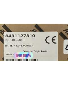 阿特拉斯BCP BL-6-106，电动工具无线螺丝刀，全新