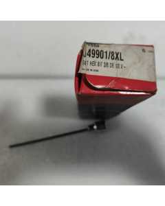 PROTO，J49901/8XL内六角长旋具套筒 1/8，全新