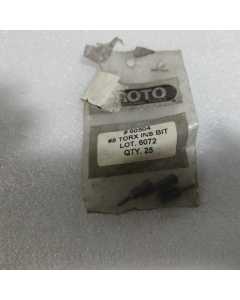 PROTO，J60504螺丝刀头花型T8，全新