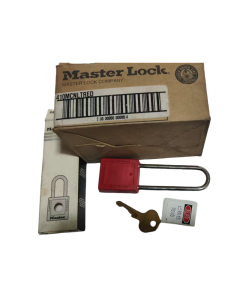 玛斯特，410MCNLTRED工程塑料安全锁，全新