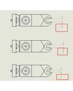 开口头，9.5mm数量1个，12mm数量1个，7mm数量2个