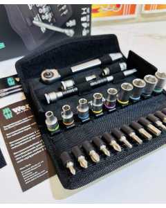 维拉8100 SA 8，快速棘轮扳手套筒套装，全新