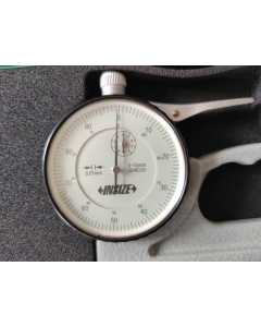 INSIZE英示2365-10，测厚仪0-10mm/0.01mm，全新